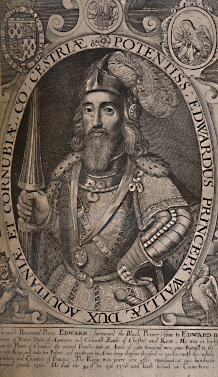 Edward, den svarte prinsen, c1618 1894 av Renold Elstrack