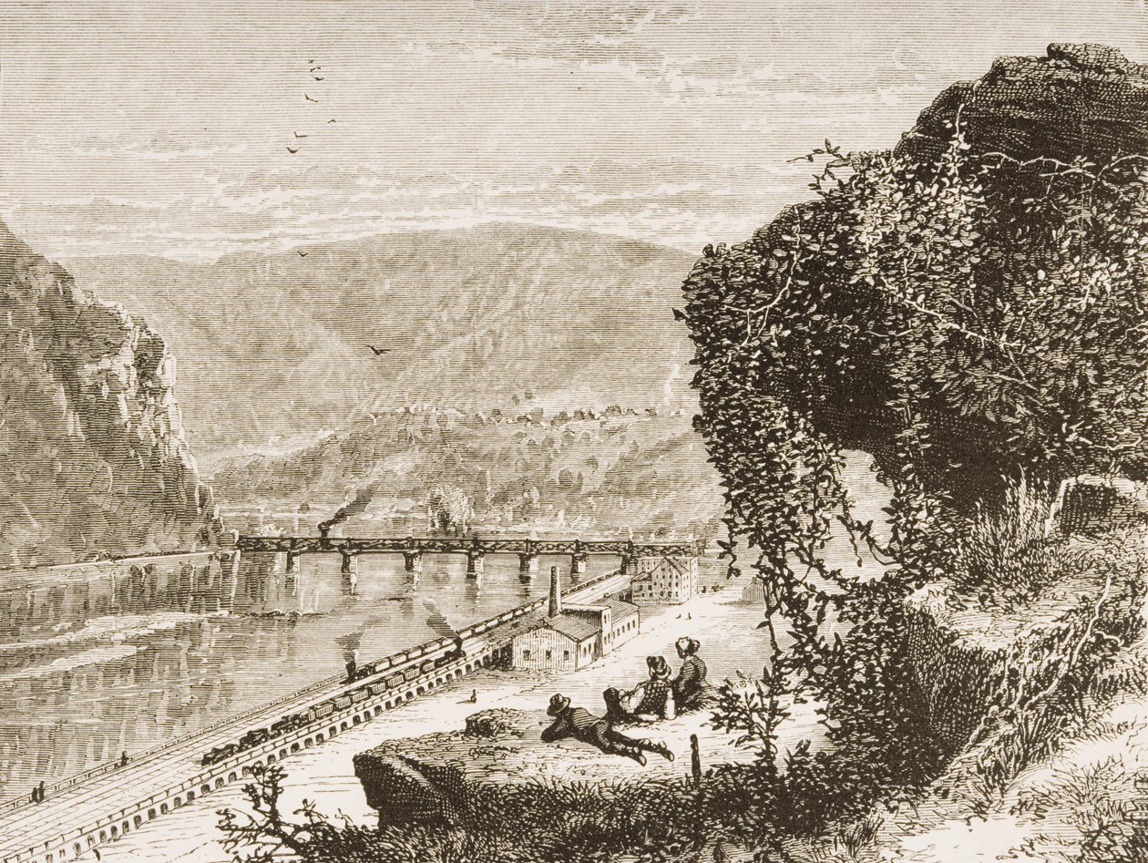 Harpers Ferry, West Virginia, ca. 1880 av Reverend Samuel Manning