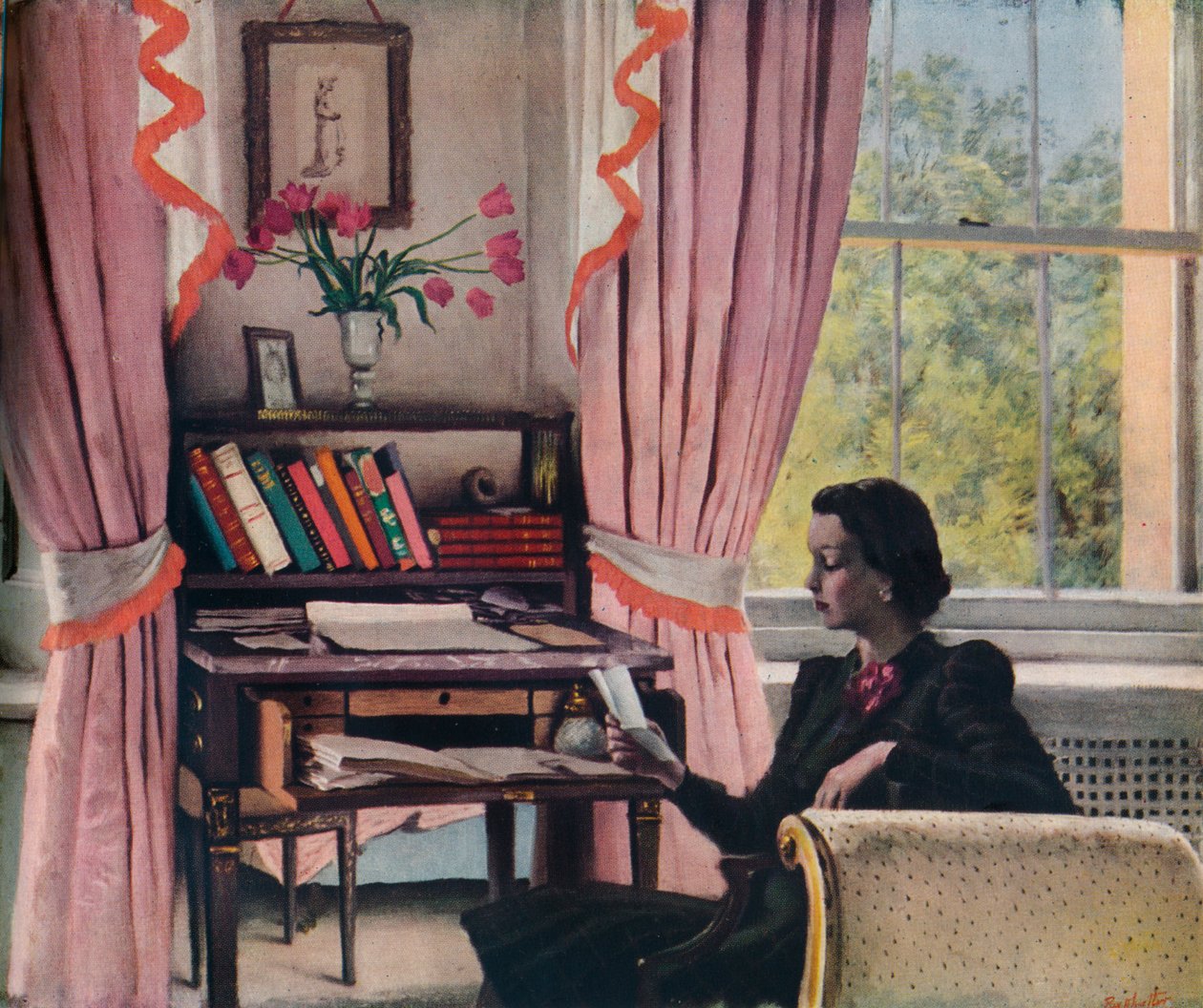 Brevet, 1900-tallet av Rex Whistler