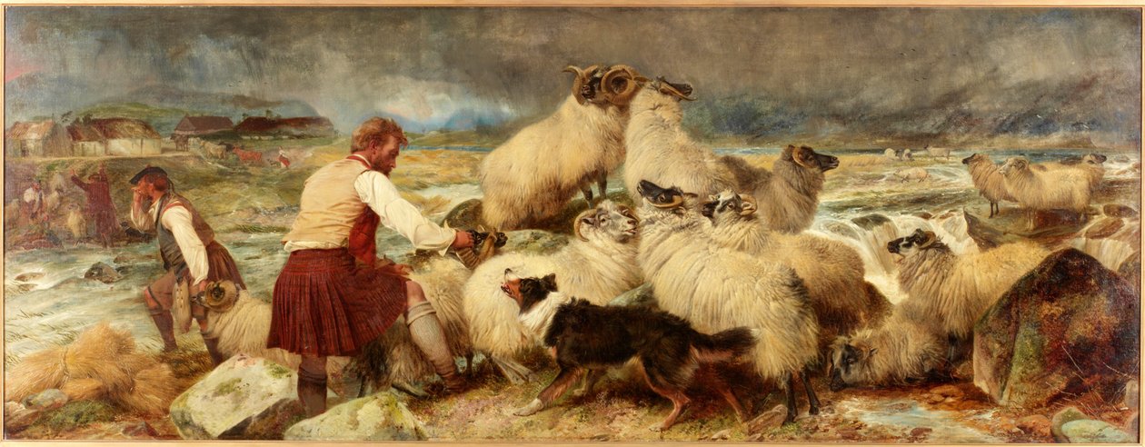 En bølge i Glen Spean, Inverness av Richard Ansdell
