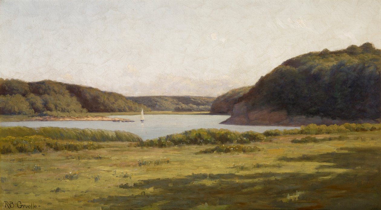 Inlet, Gloucester Harbour av Richard Gruelle