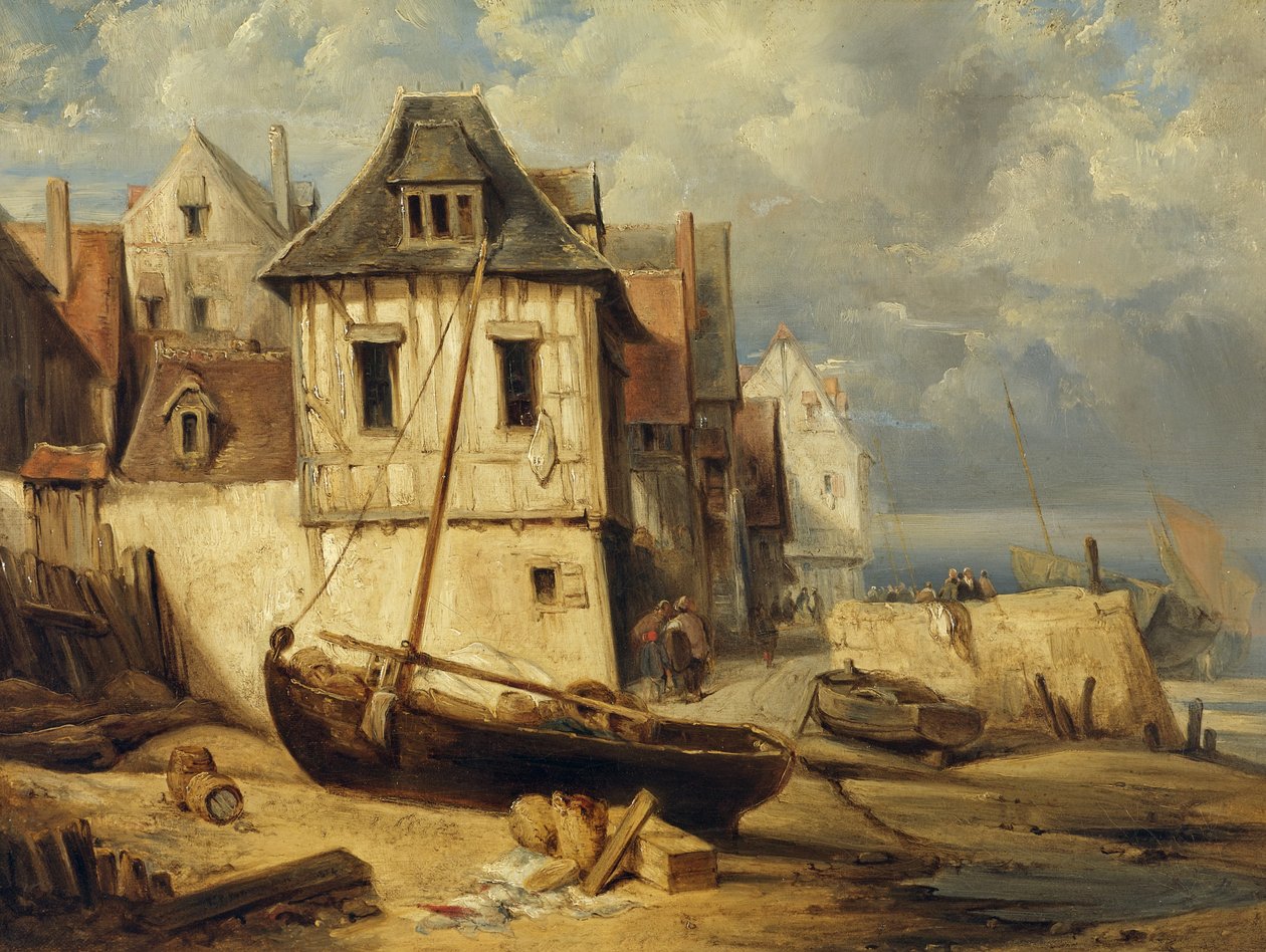 Kystfiskeværet av Richard Parkes Bonington