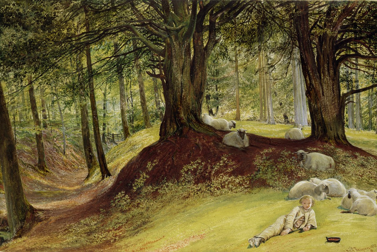Parkhurst Woods, Abinger, Surrey av Richard Redgrave