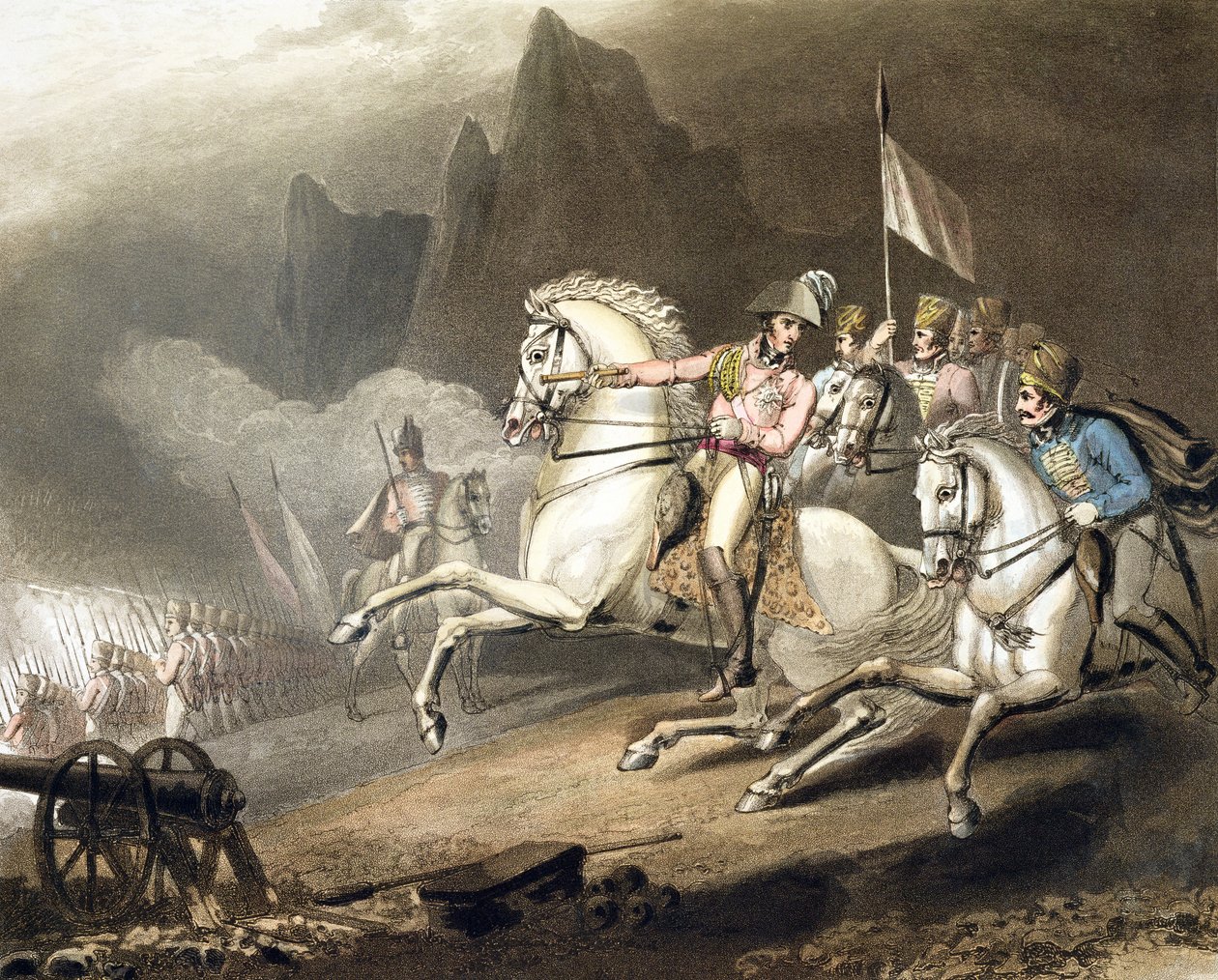 Pyreneene, 28. juli 1813, fra 