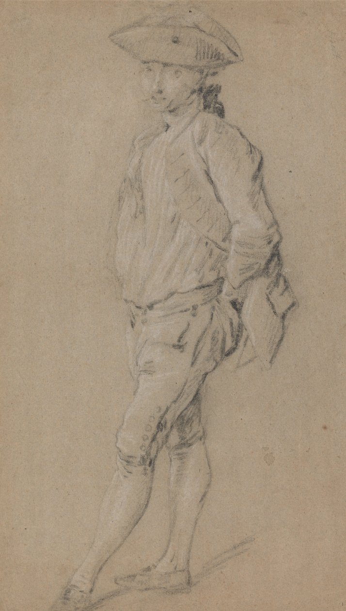 Studie i full lengde av en ung mann av Richard Wilson