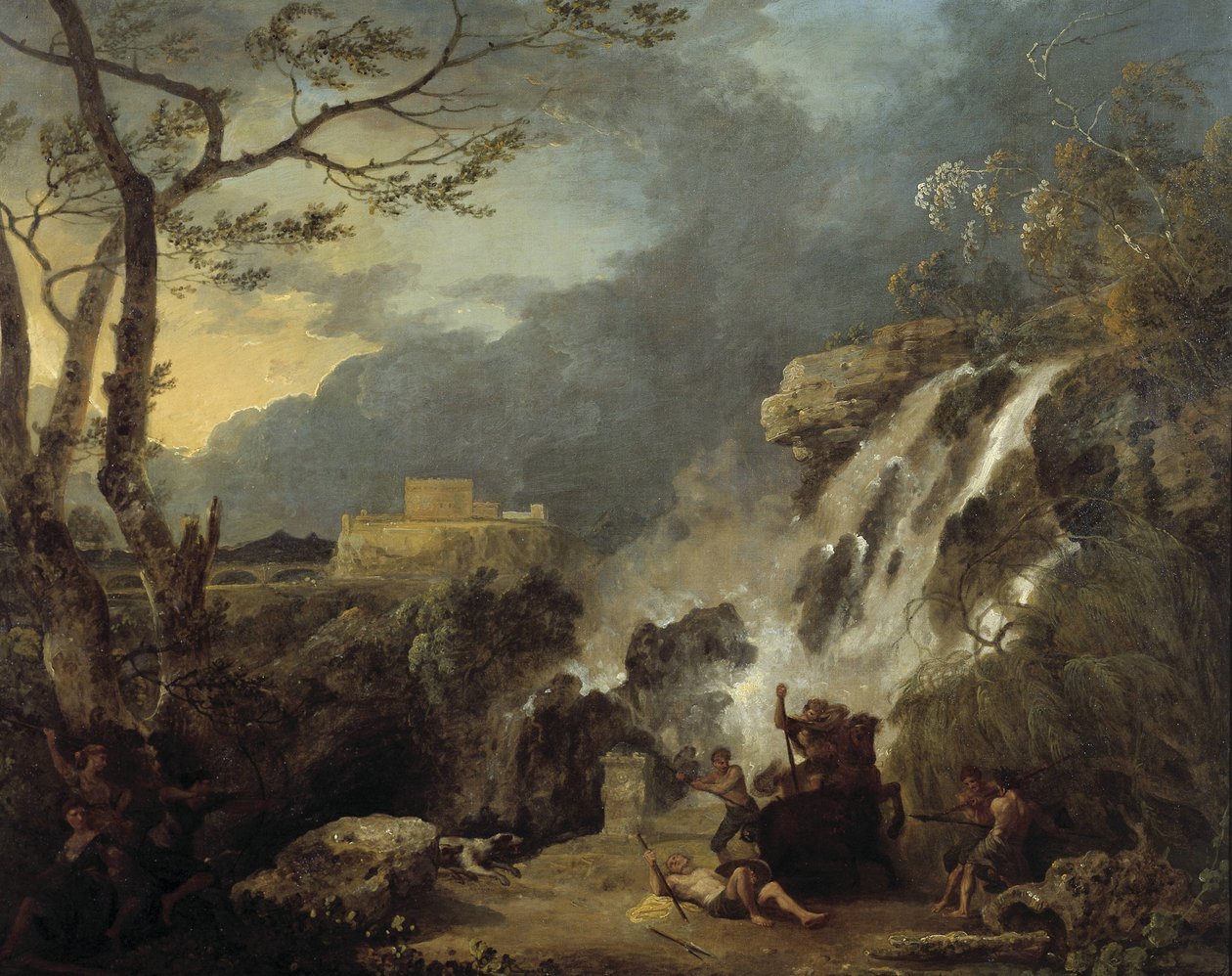 Meleager og Atalanta av Richard Wilson