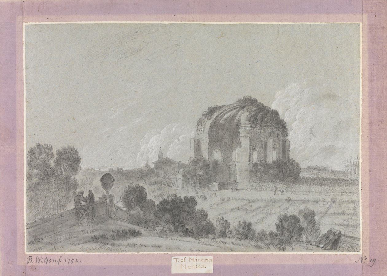 Temple of Minerva Medica, Roma av Richard Wilson