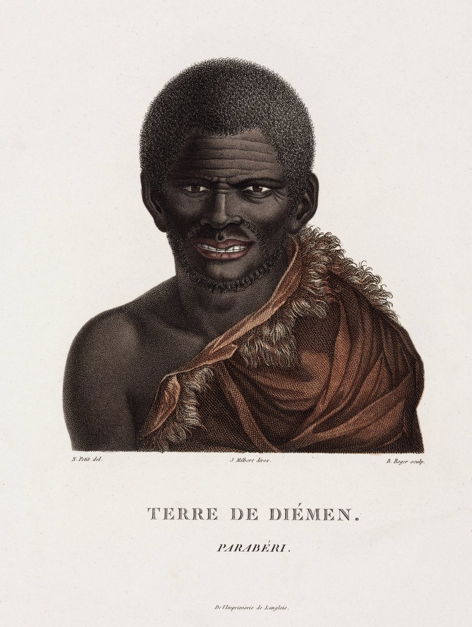 Tasmansk aboriginal, Australia av John Pardon