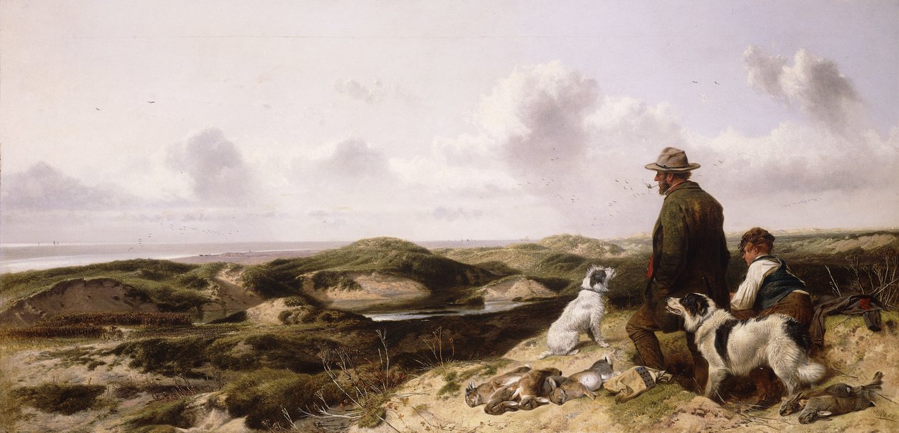 Lytham Sandhills, 1864 av Richard Ansdell