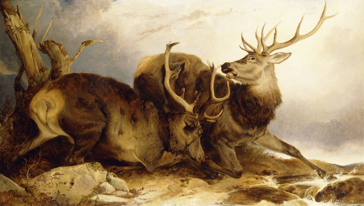 Kampen, 1847 av Richard Ansdell