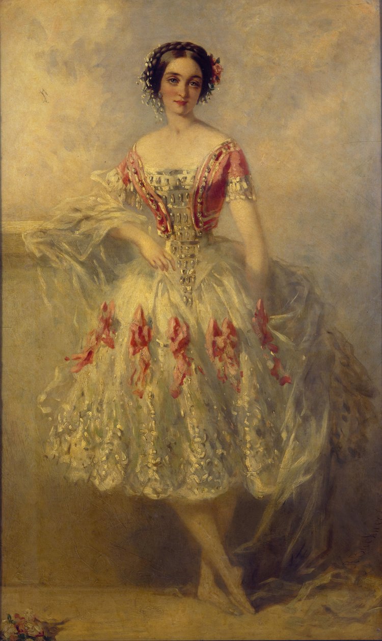 Portrett av Marie-Adeline Plunkett, 1854. av Richard Buckner