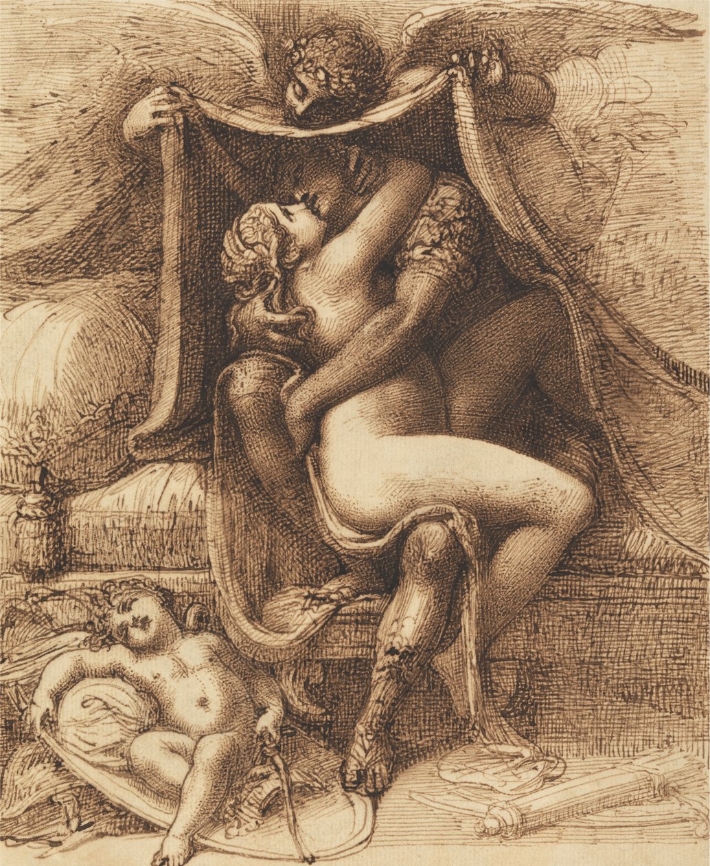 Venus og Mars av Richard Cosway