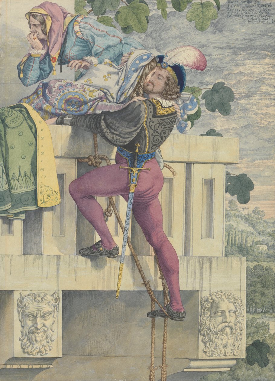 Sketch for the Passions: Love av Richard Dadd
