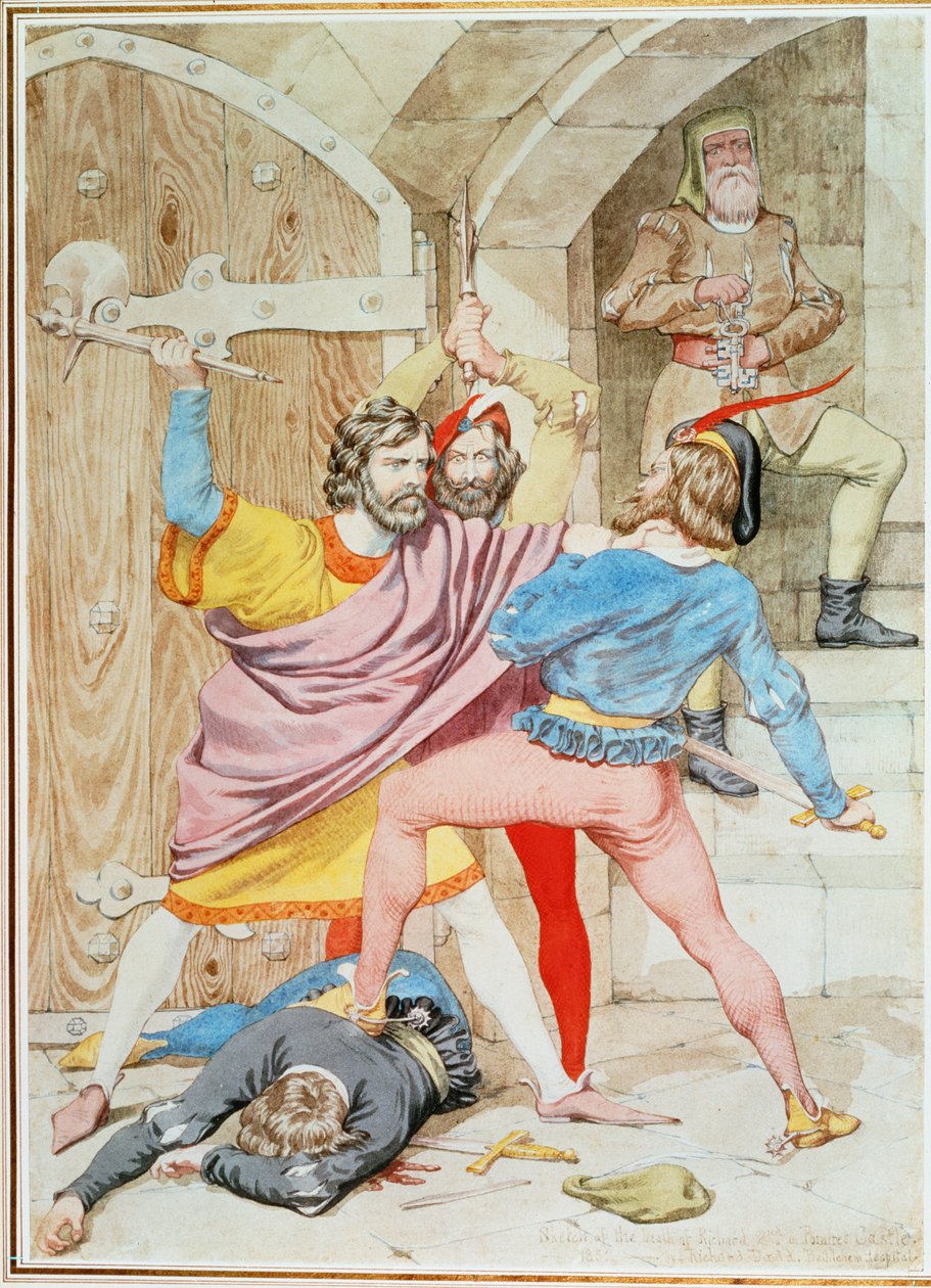 Richard IIs død, 1852 av Richard Dadd