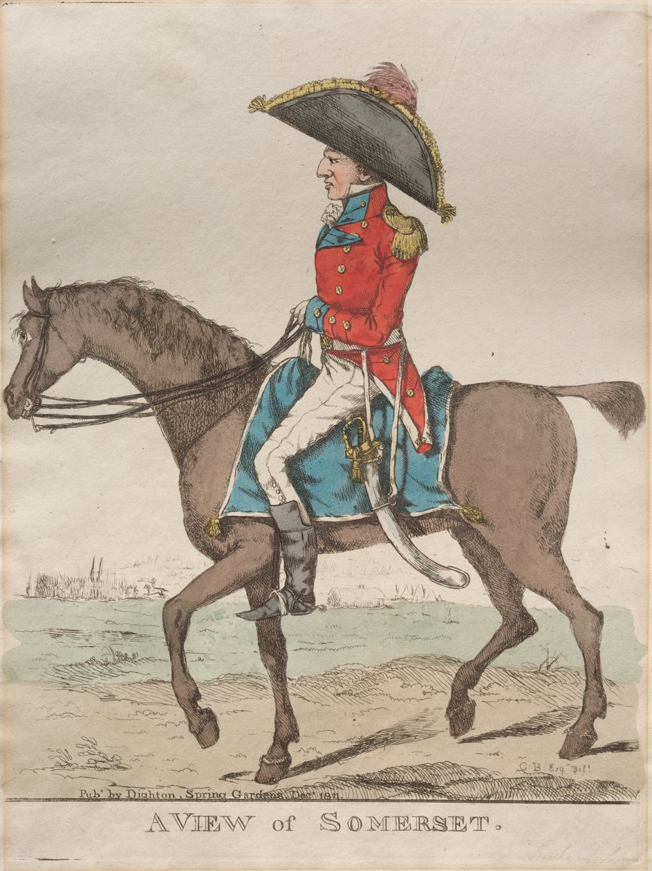 Utsikt over Somerset av Richard Dighton