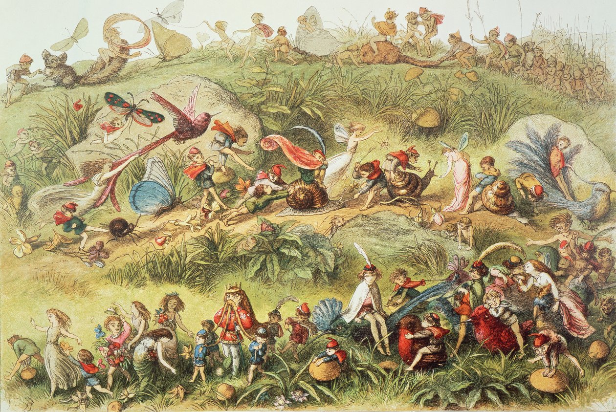 Alvekongens triumfmarsj av Richard Doyle