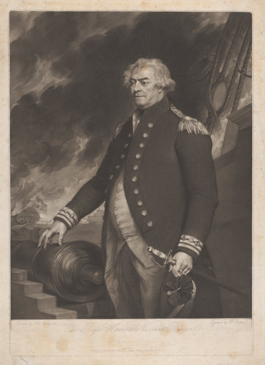 Høyre ærede Viscount Duncan av Richard Earlom