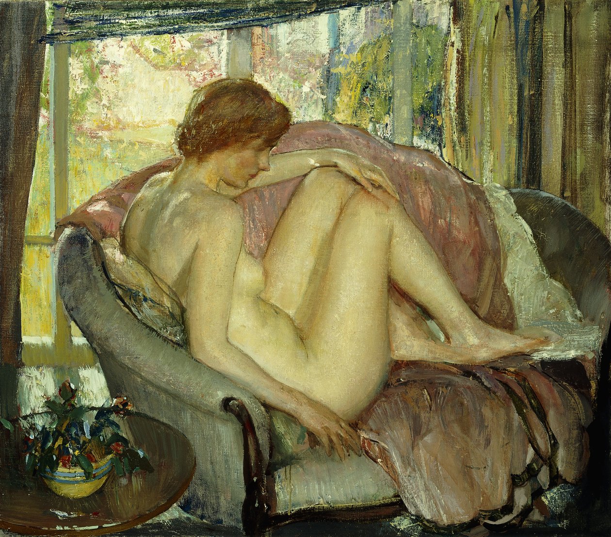 Etter morgenbadet av Richard Emil Miller