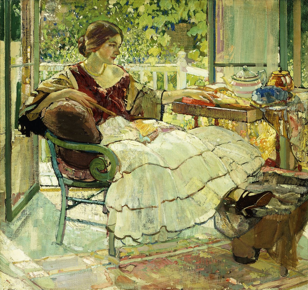 Ettermiddags te av Richard Emil Miller