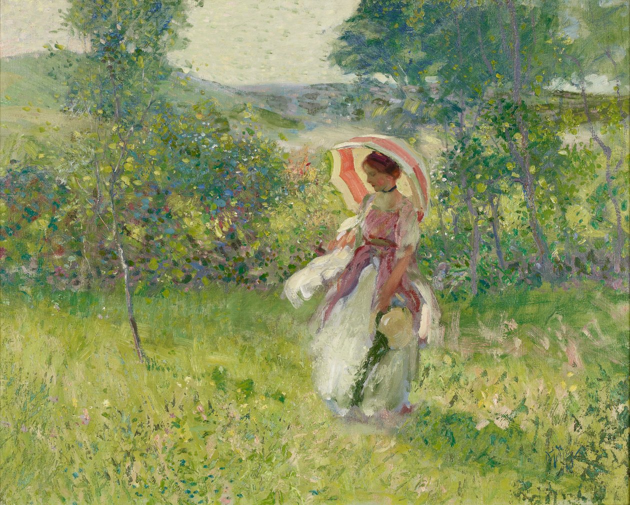 Parasollen av Richard Emil Miller