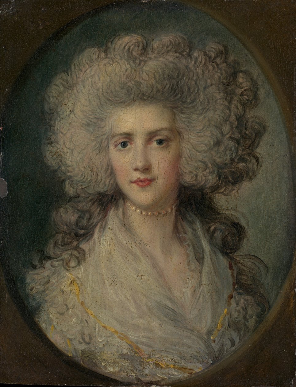 Mrs. John Puget Catherine Hawkins. av Richard Gainsborough Dupont