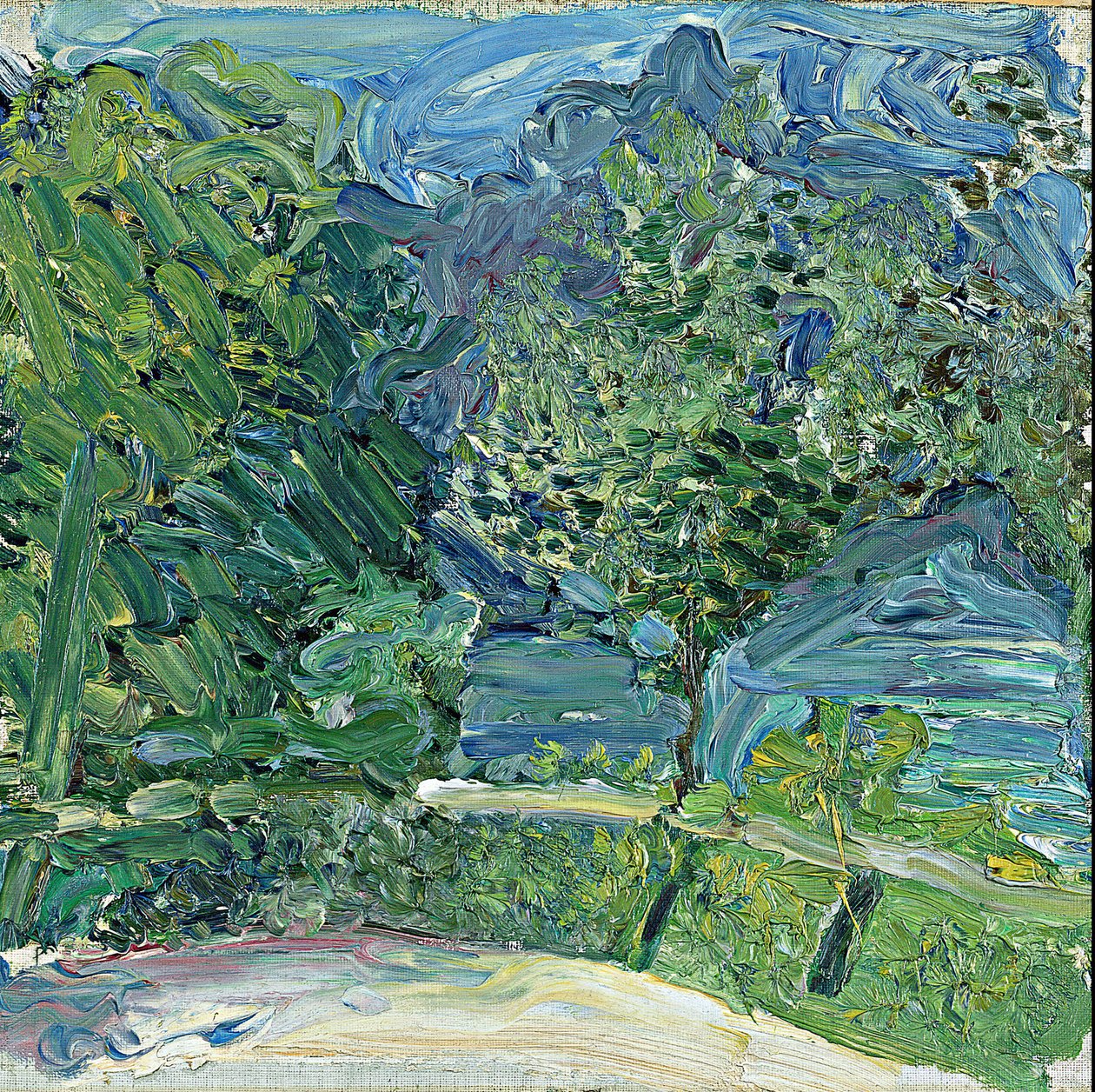 Lakeside Road nær Gmunden, 1907 av Richard Gerstl