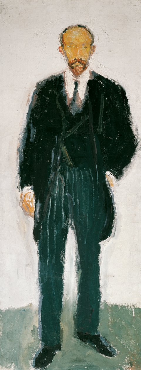 Professor Ernst Diez av Richard Gerstl