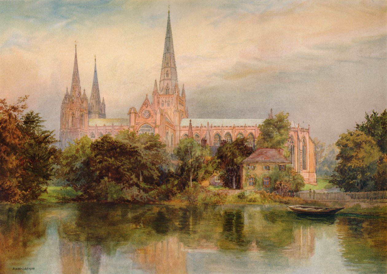 Lichfield Cathedral, 1902, 1938 av Richard Henry Wright