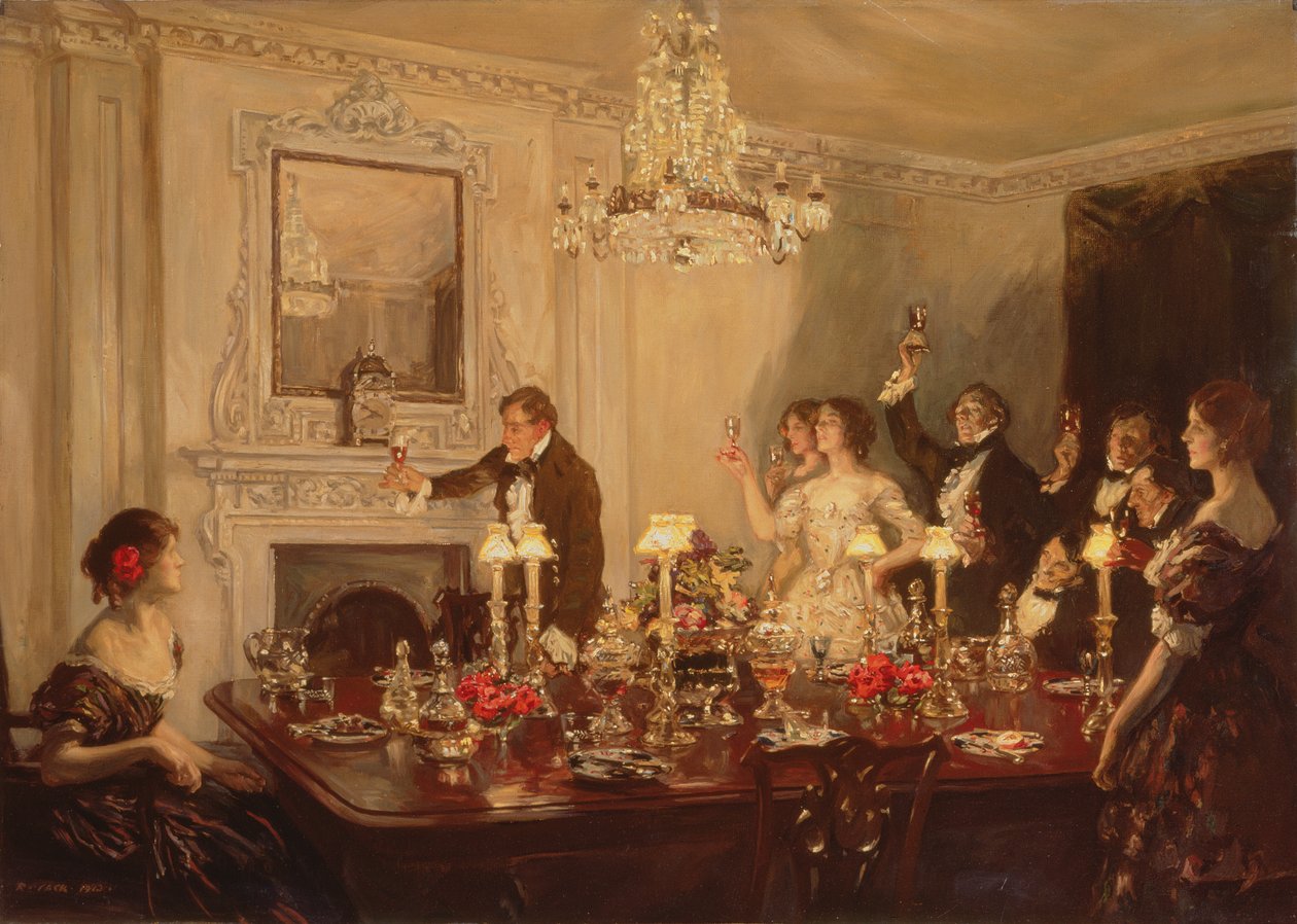 Toasten av Richard Jack