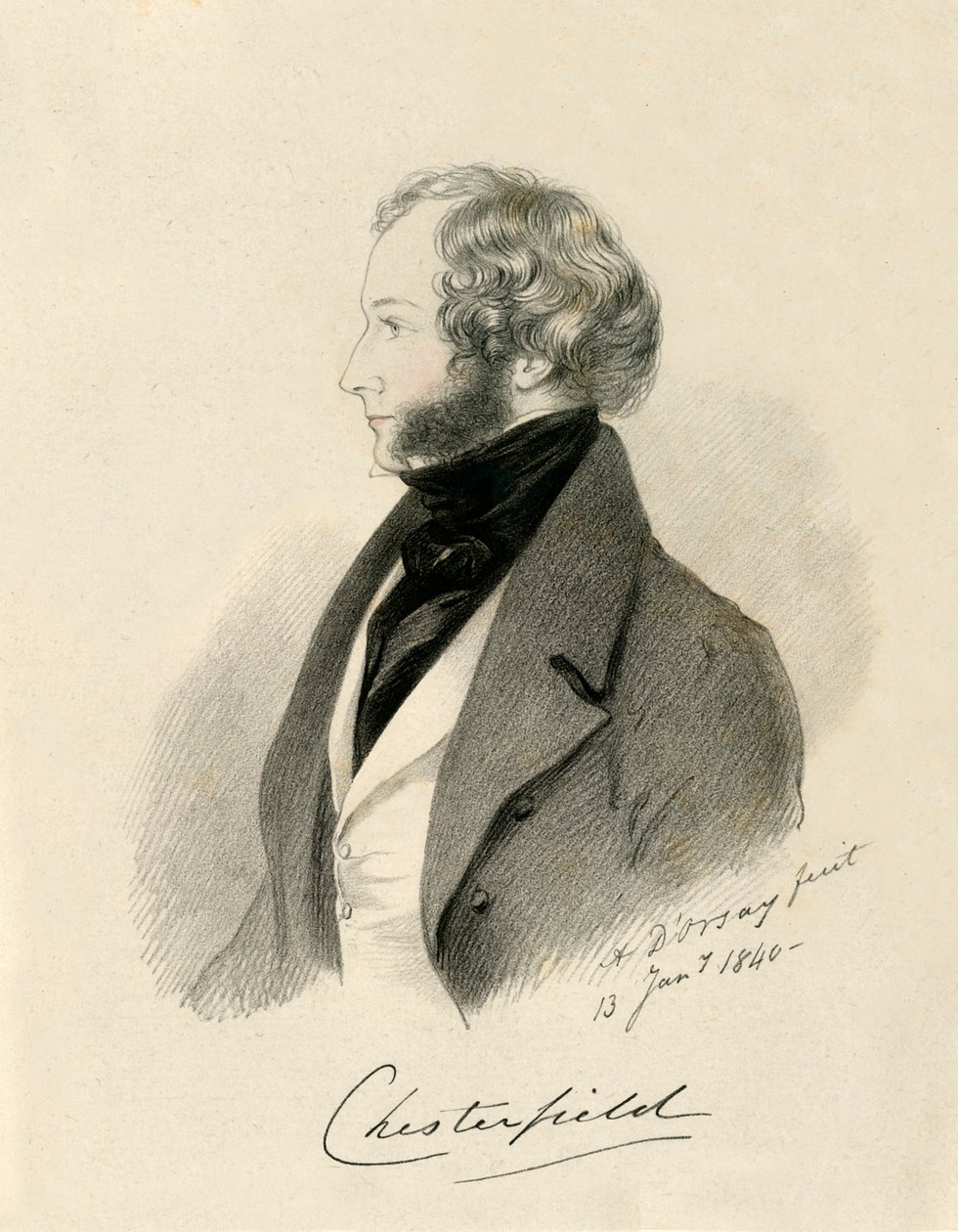 Chesterfield, 1840. av Richard James Lane