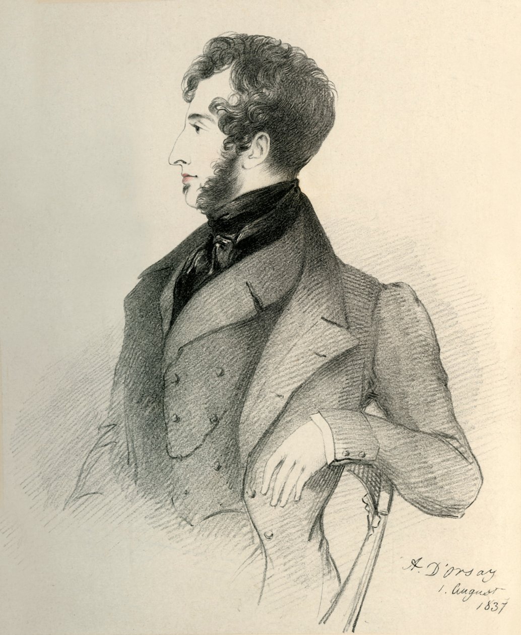 Edward Lytton Bulwer, 1837. av Richard James Lane