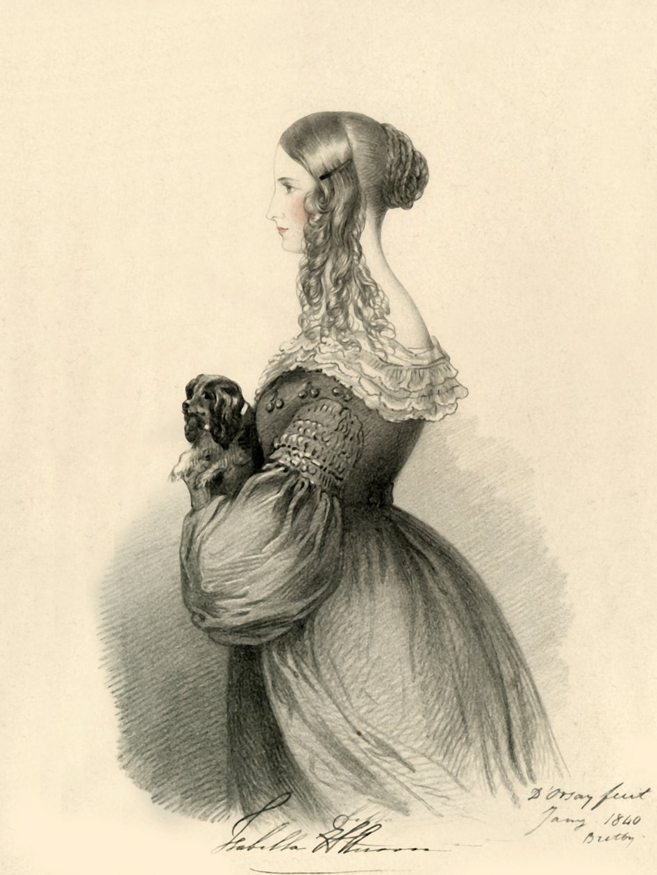 Isabella Anson, 1840. av Richard James Lane