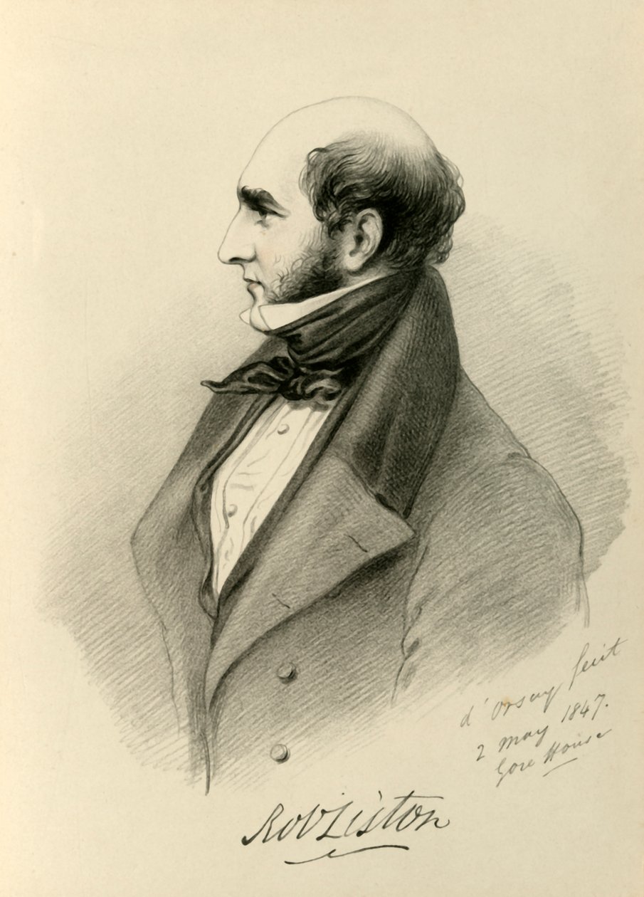 Robert Liston, 1847. av Richard James Lane