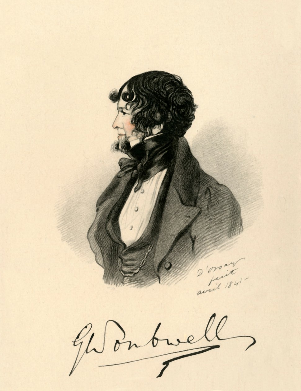 Sir George Wombwell, 1841. av Richard James Lane