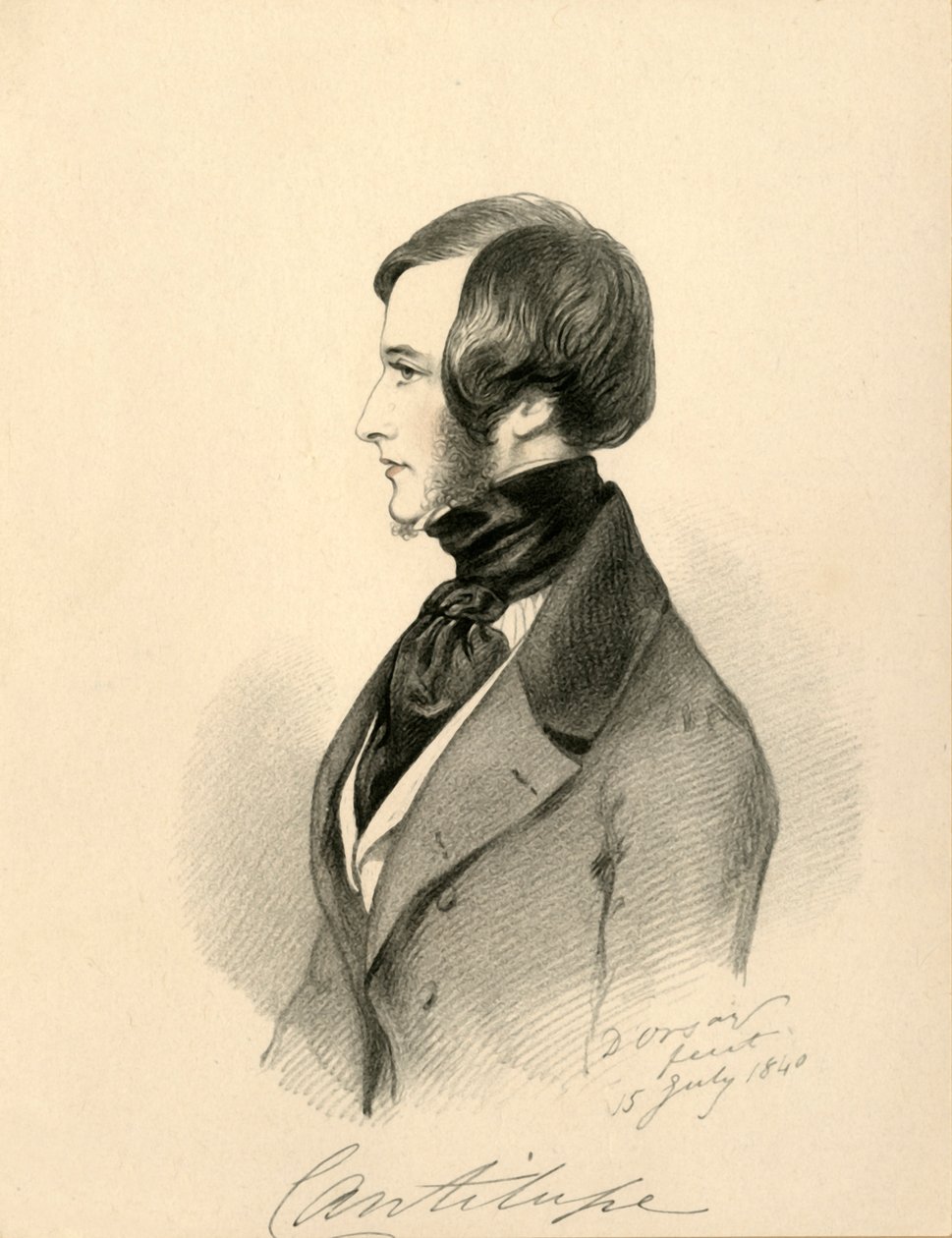 Viscount Cantilupe, 1840. av Richard James Lane