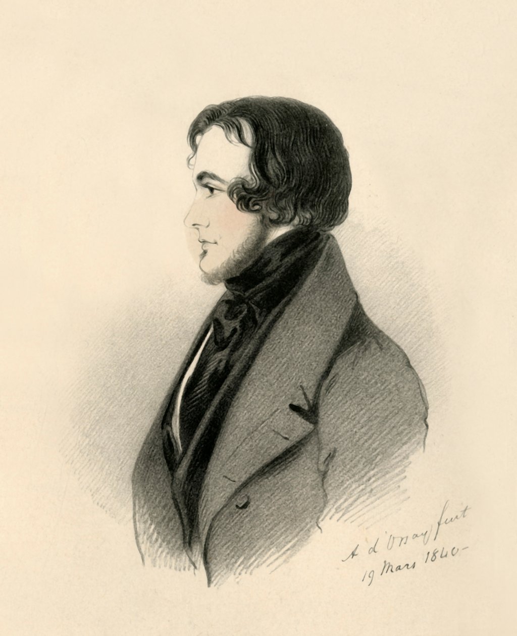 Viscount Fitzharris, 1840. av Richard James Lane