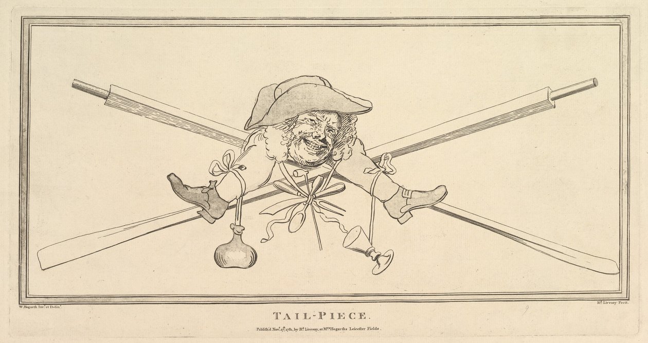 Tail-Piece, 27. november 1781. av Richard Livesay