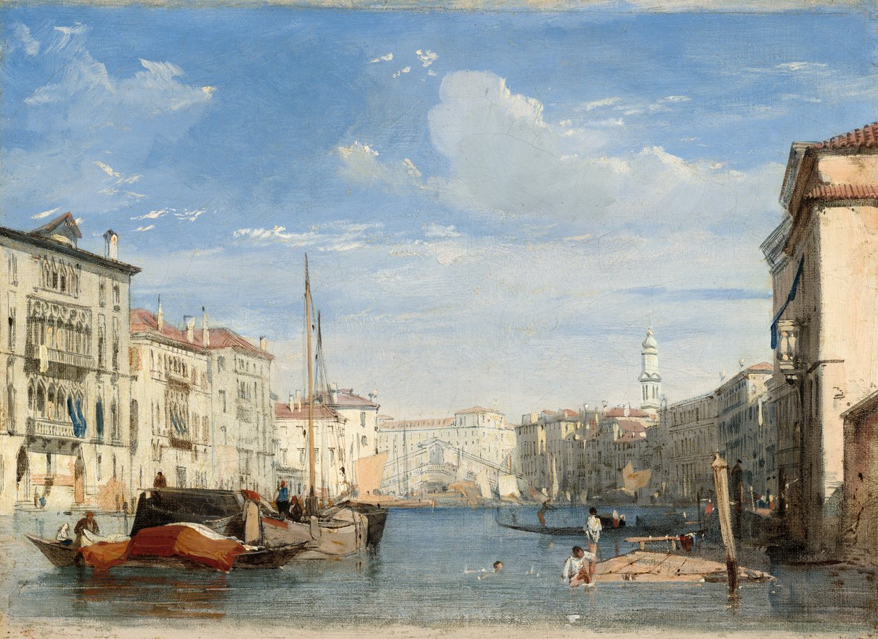 Canal Grande, 18261827. av Richard Parkes Bonington
