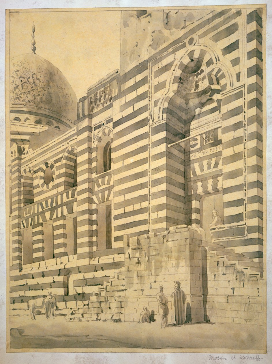 Mosque of Ashraff, 1800-tallet av Richard Phene Spiers
