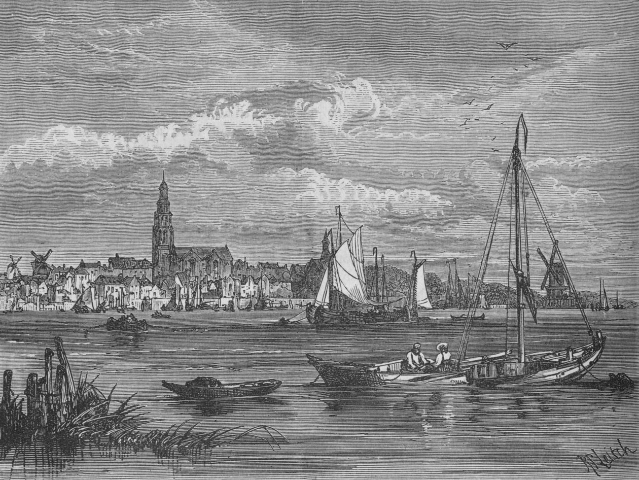 Flushing, c1880 av Richard Principal Leitch