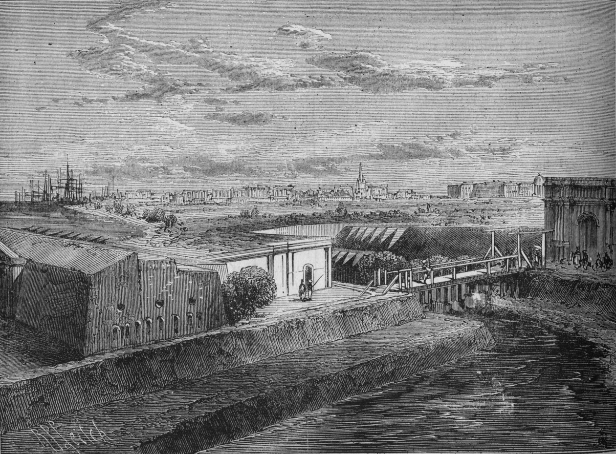 Fort William, c1880 av Richard Principal Leitch