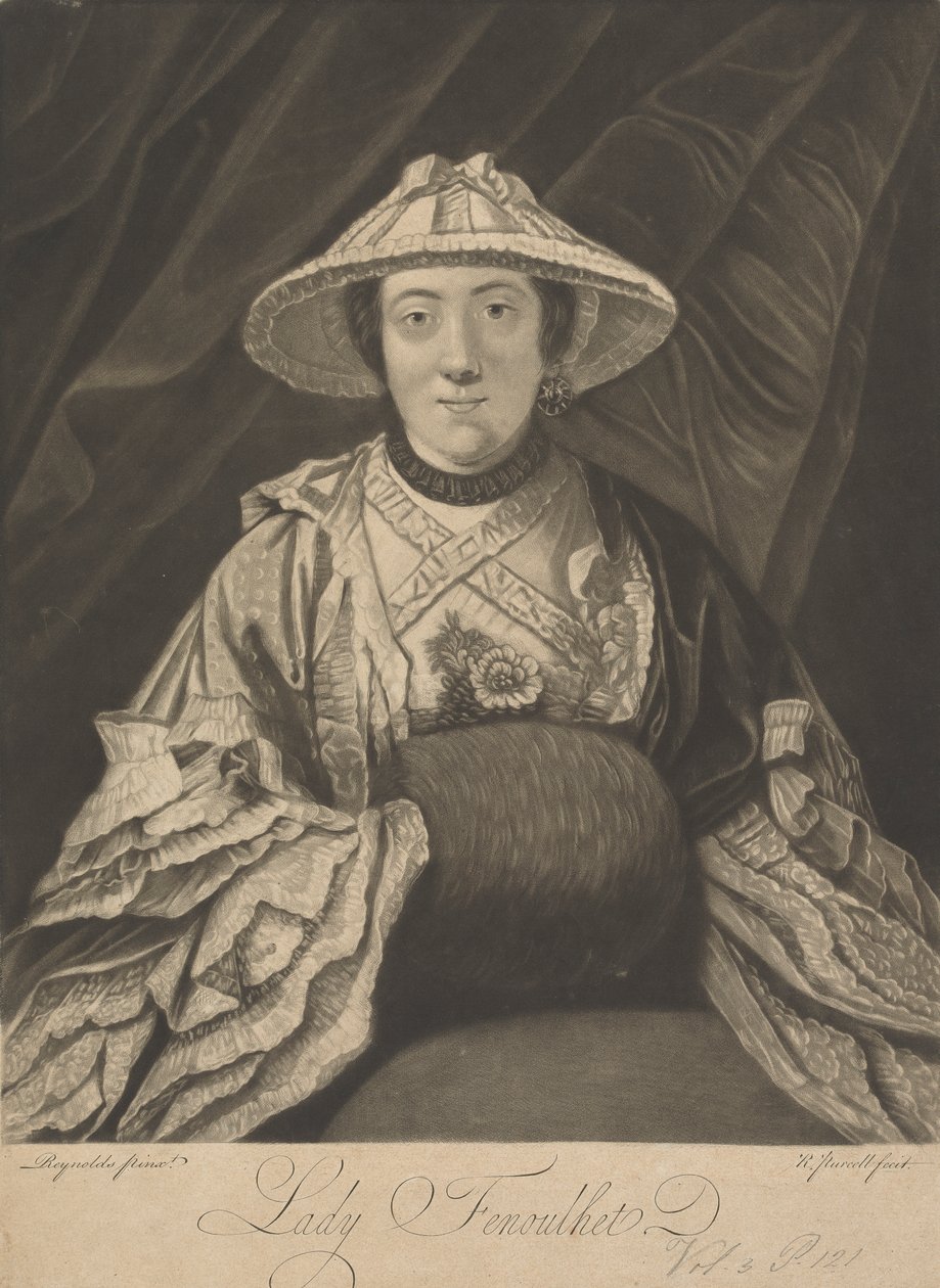 Lady Anne Fenoulhet (née Day) av Richard Purcell