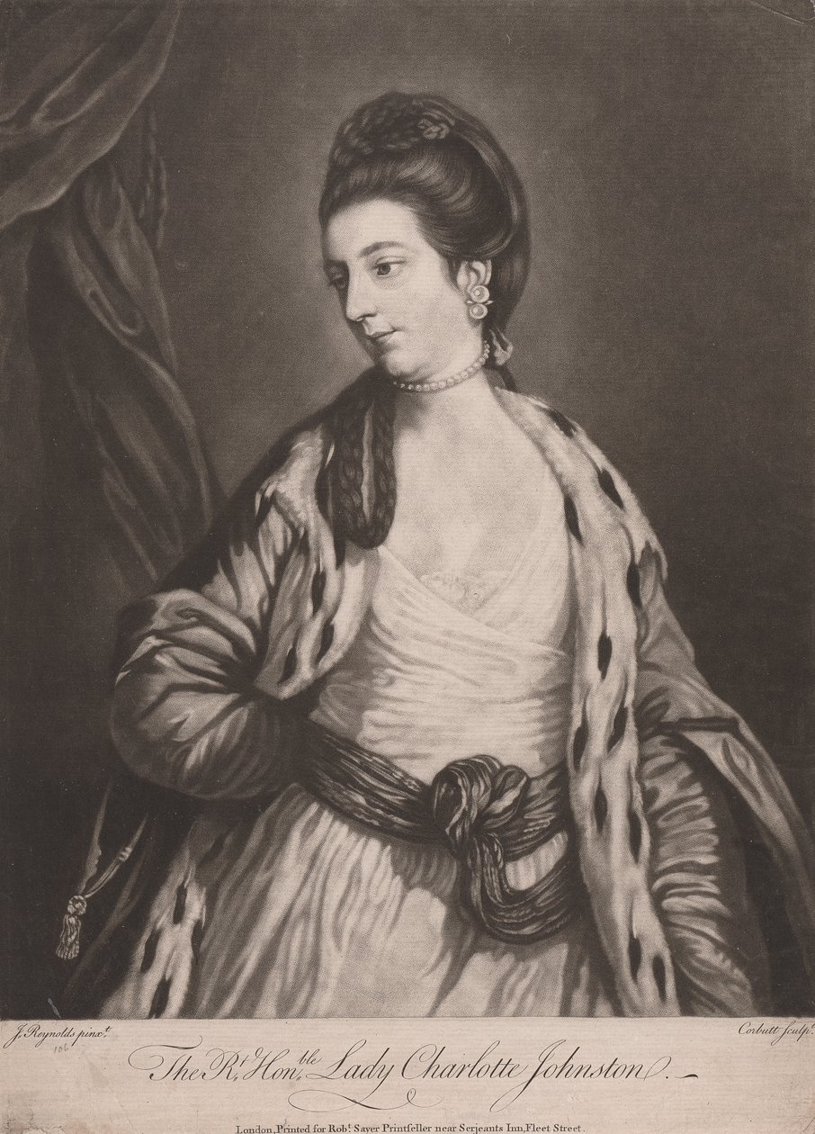 Den rette ærede dame Charlotte Johnston av Richard Purcell