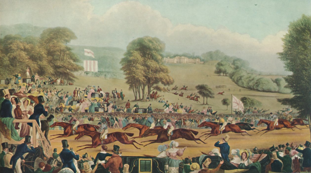 'Heaton Park Races', 1835, 1929 av Richard Reeve