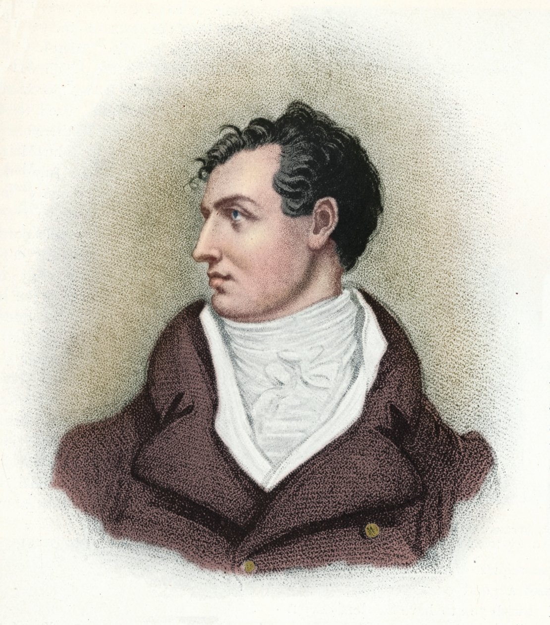 Byron, c1800, 1911 av Richard Westall