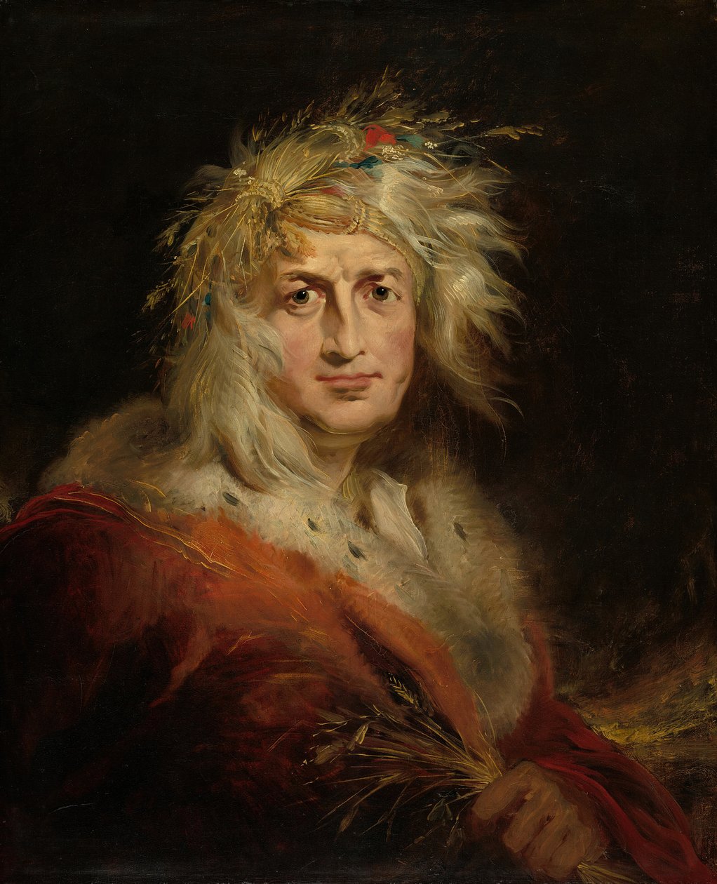 David Garrick som kong Lear, ca. 1815. av Richard Westall