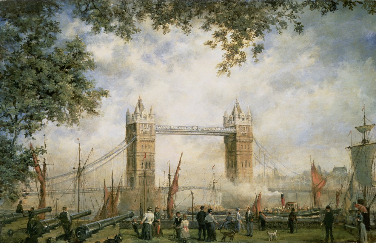 Tower Bridge: Fra Tower of London av Richard Willis