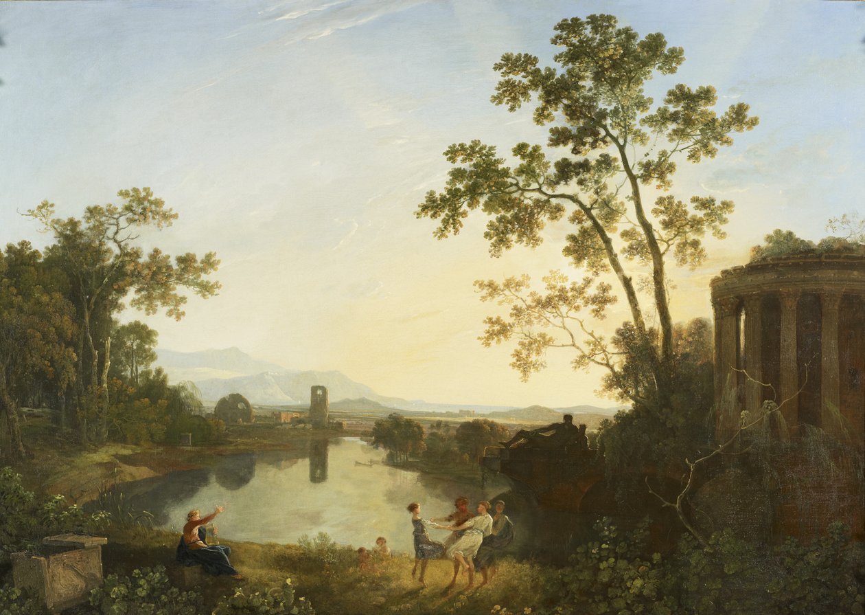 Apollo And The Seasons (olje på lerret) av Richard Wilson