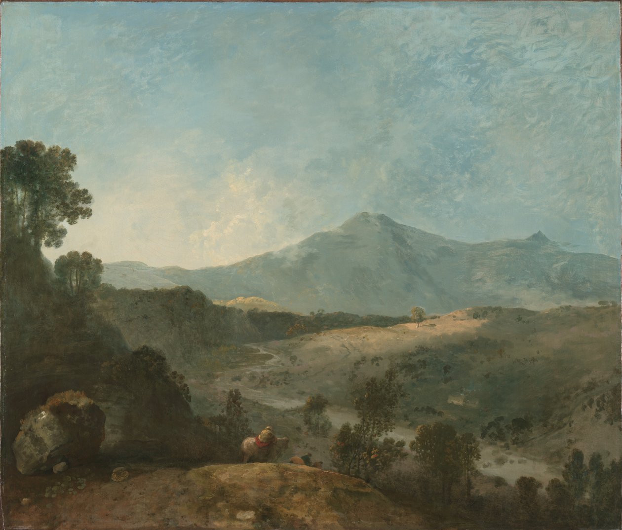 Cader Idris, med Mawddach-elven av Richard Wilson
