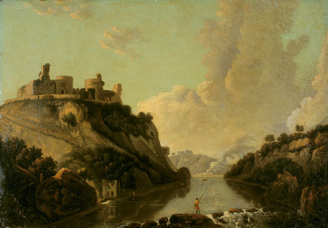 Cilgerran slott, ca 1730-1780. av Richard Wilson